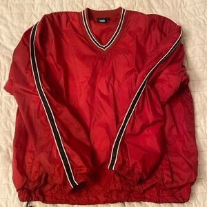 XL Vintage Boombah Nylon V Neck Pullover